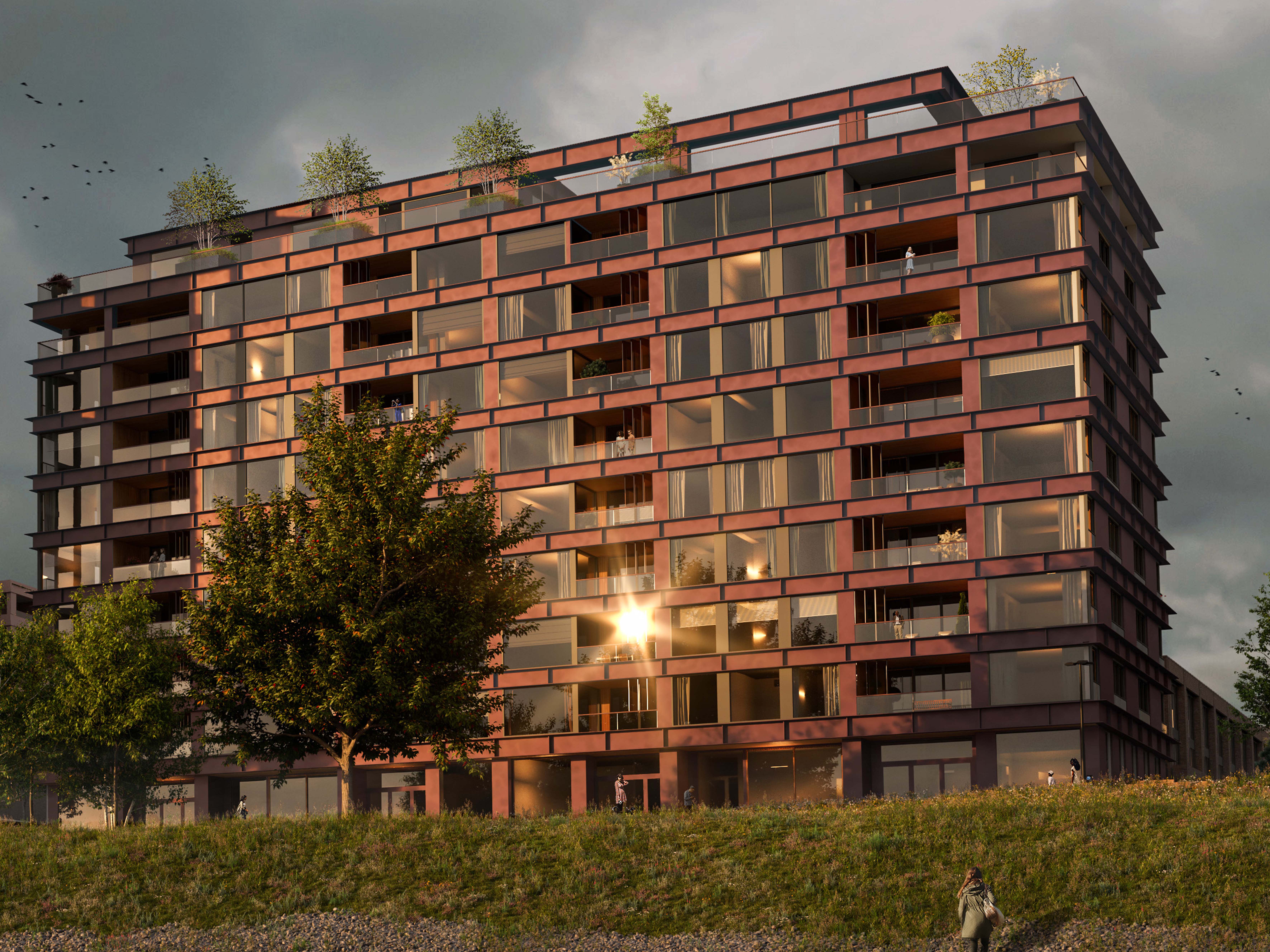 Nieuw Nieuwbouw Nijmegen Iris Voorkant